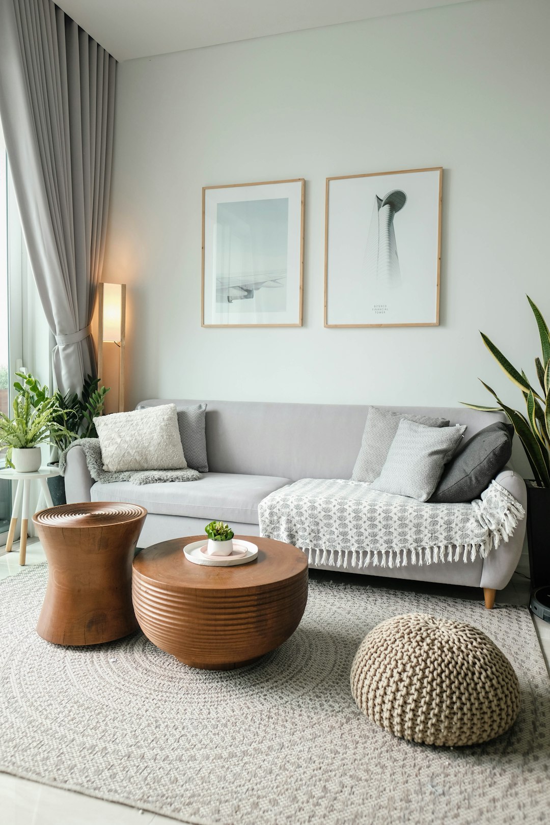 Modern living room interior decor