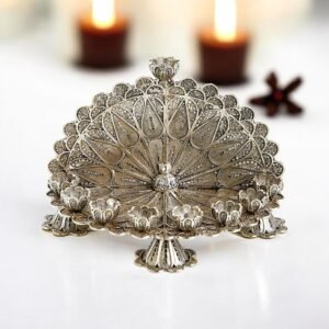 Mini Sterling Silver Hanukkah Menorah
